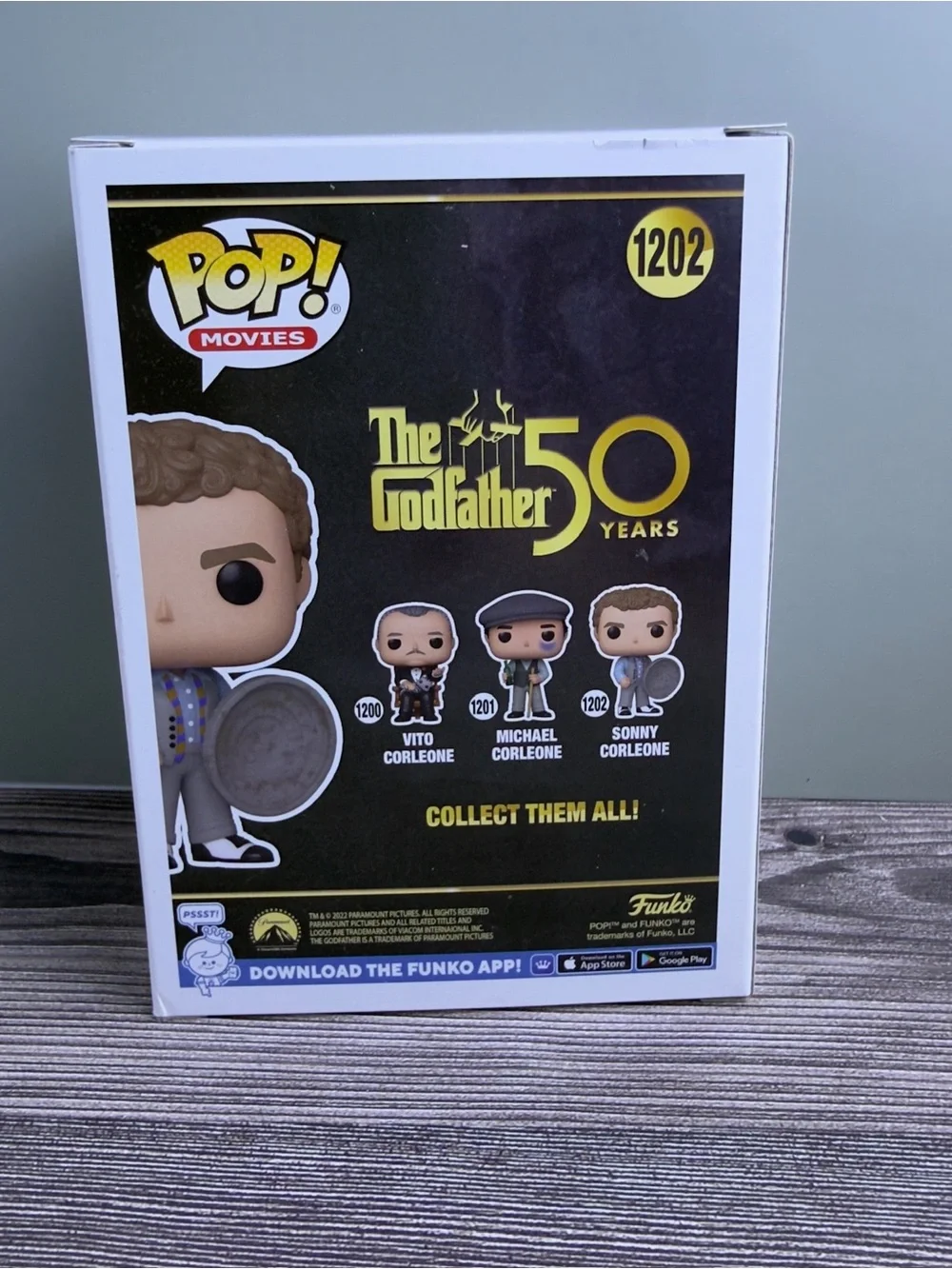 Funko Pop Godfather Lot Vito Michael Sonny Corleone 50th 3